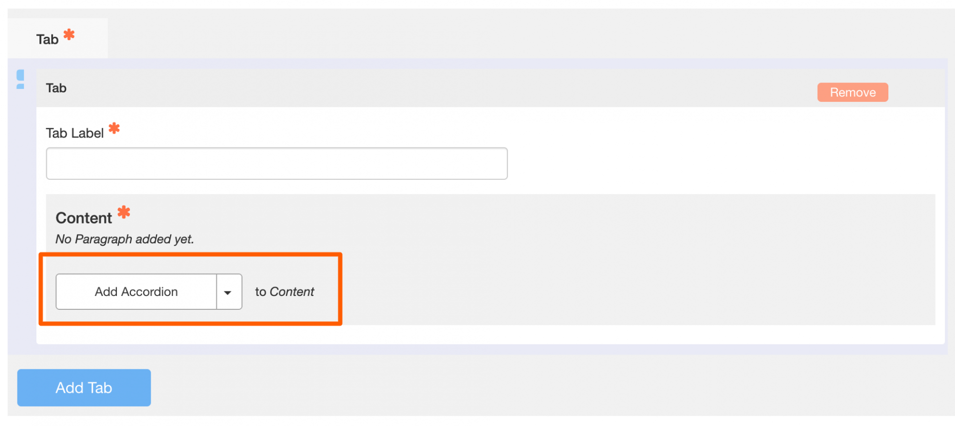 Tabbed Content Columbia Sites